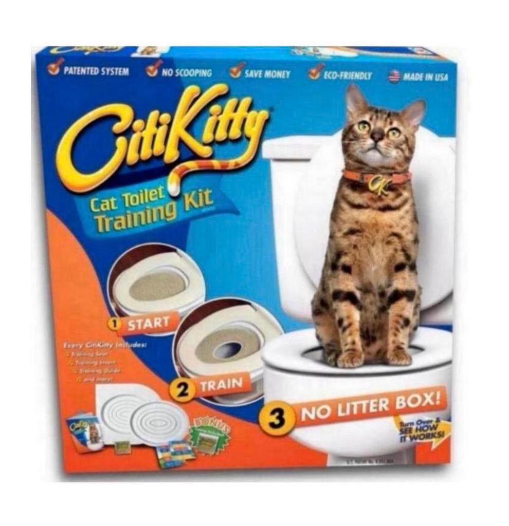 CitiKitty Cat Toilet Training Kit - Kat Poes op toilet wc, Dieren en Toebehoren, Ophalen of Verzenden, Nieuw