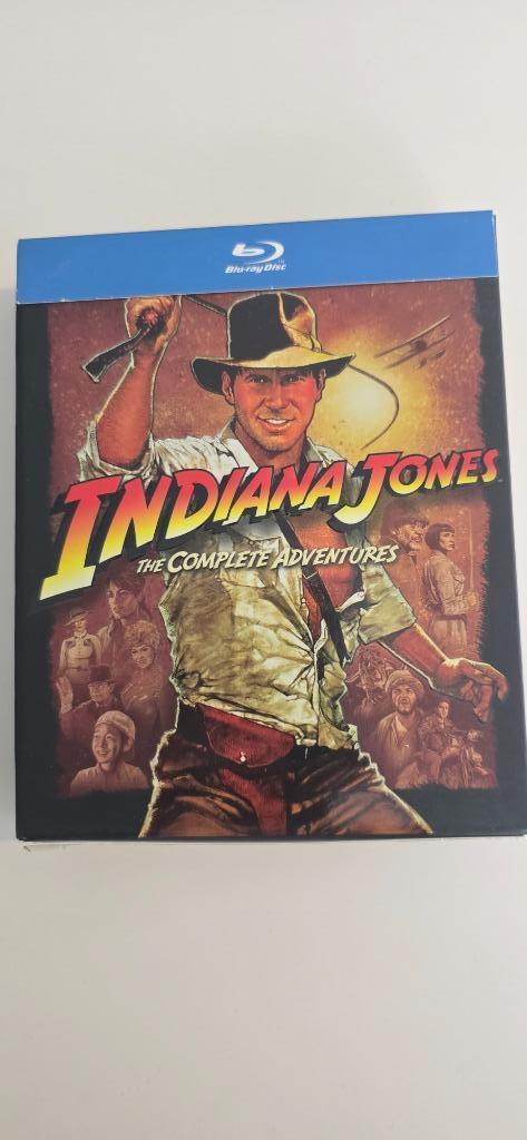 BR - Indiana Jones Complete Adventures, CD & DVD, Blu-ray, Comme neuf, Aventure, Coffret, Enlèvement ou Envoi