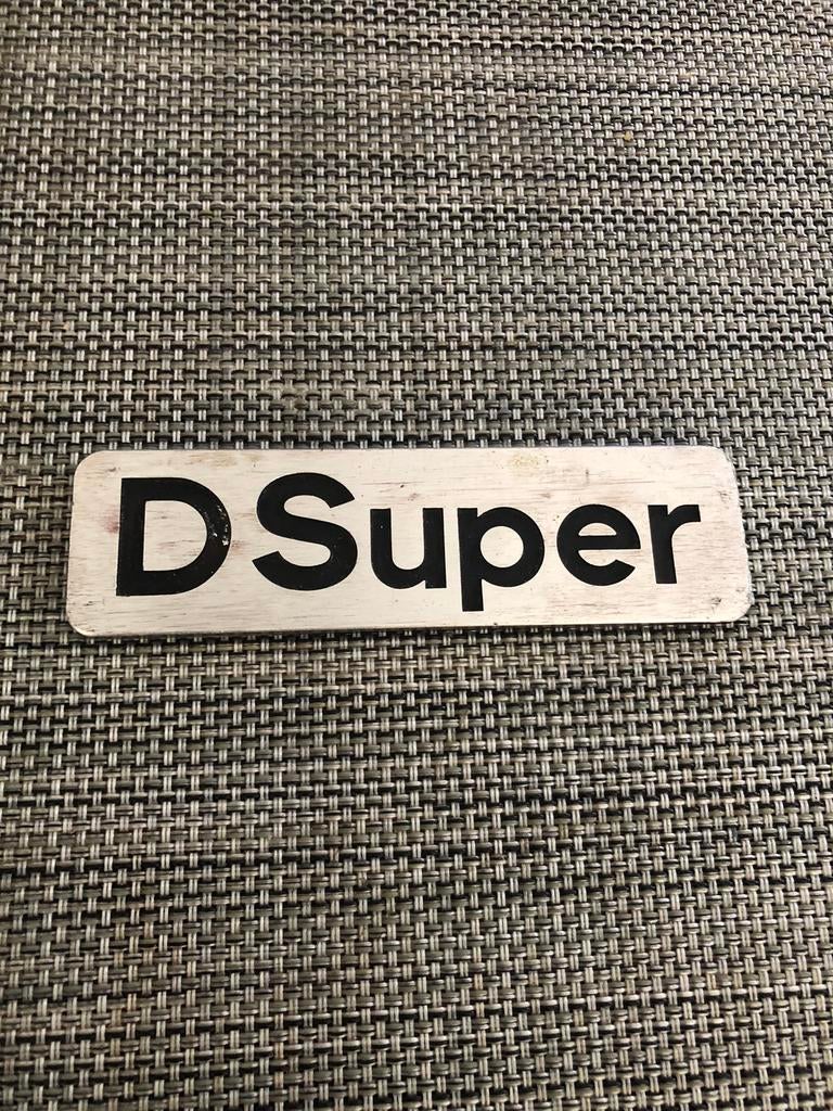 emblème insigne logo citroen ds dsuper, Auto-onderdelen, Ophalen, Gebruikt, Achterklep, Citroën
