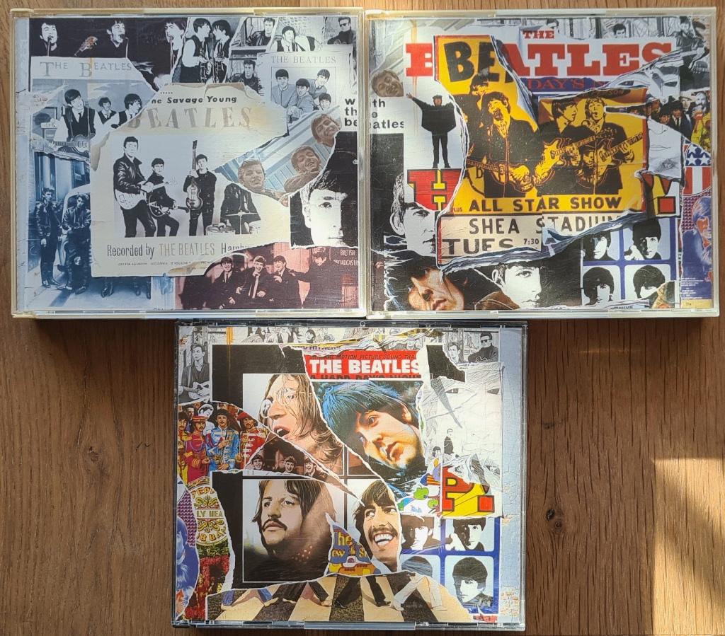 BEATLES - Anthology 1, 2 & 3 (complete set van 6 CDs), Cd's en Dvd's, Ophalen of Verzenden, Zo goed als nieuw, Poprock