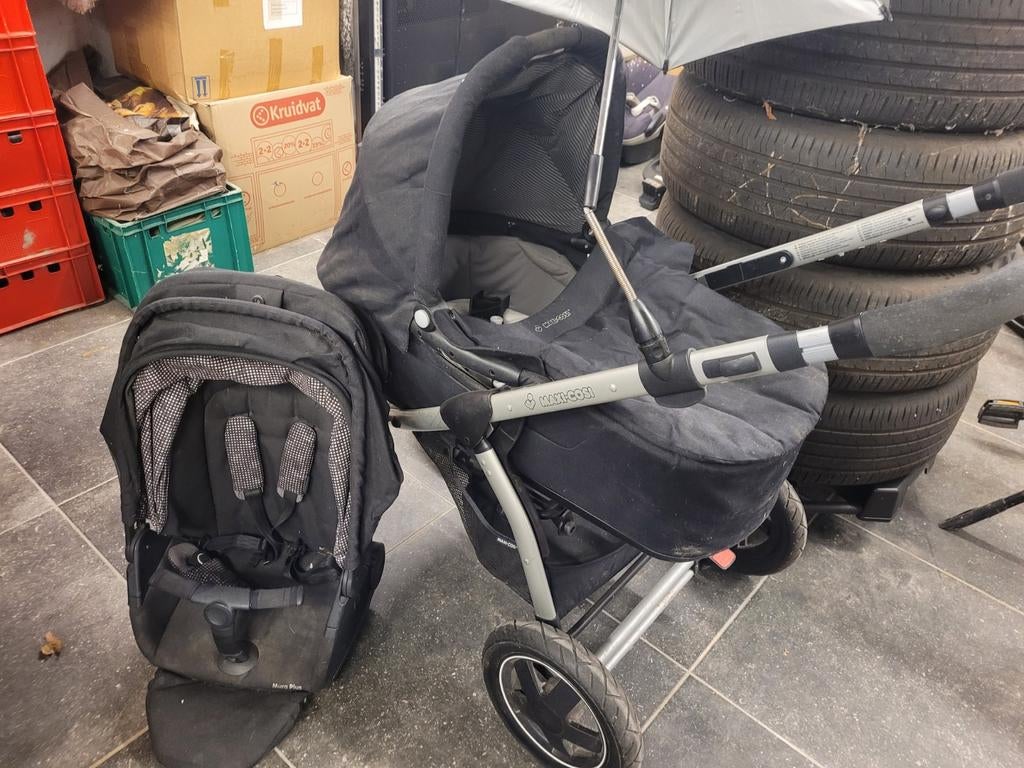 Maxi cosi mura plus, Ophalen