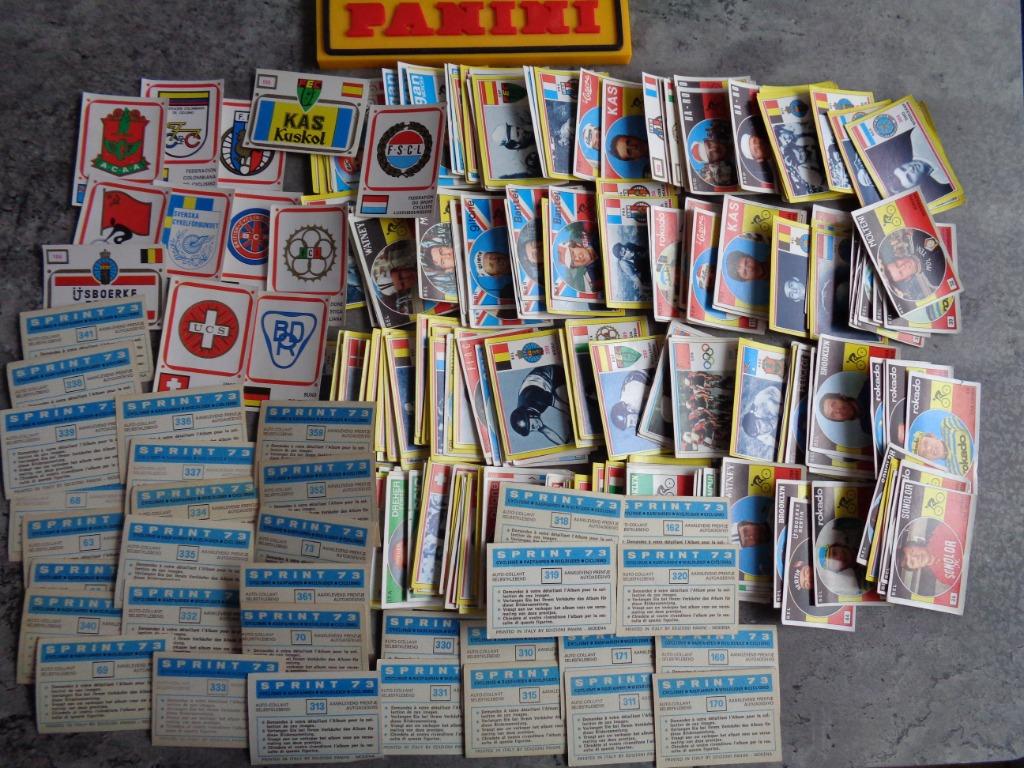 Autocollants photos de cyclisme PANINI SPRINT 73 anno 1973 3, Envoi, Comme neuf