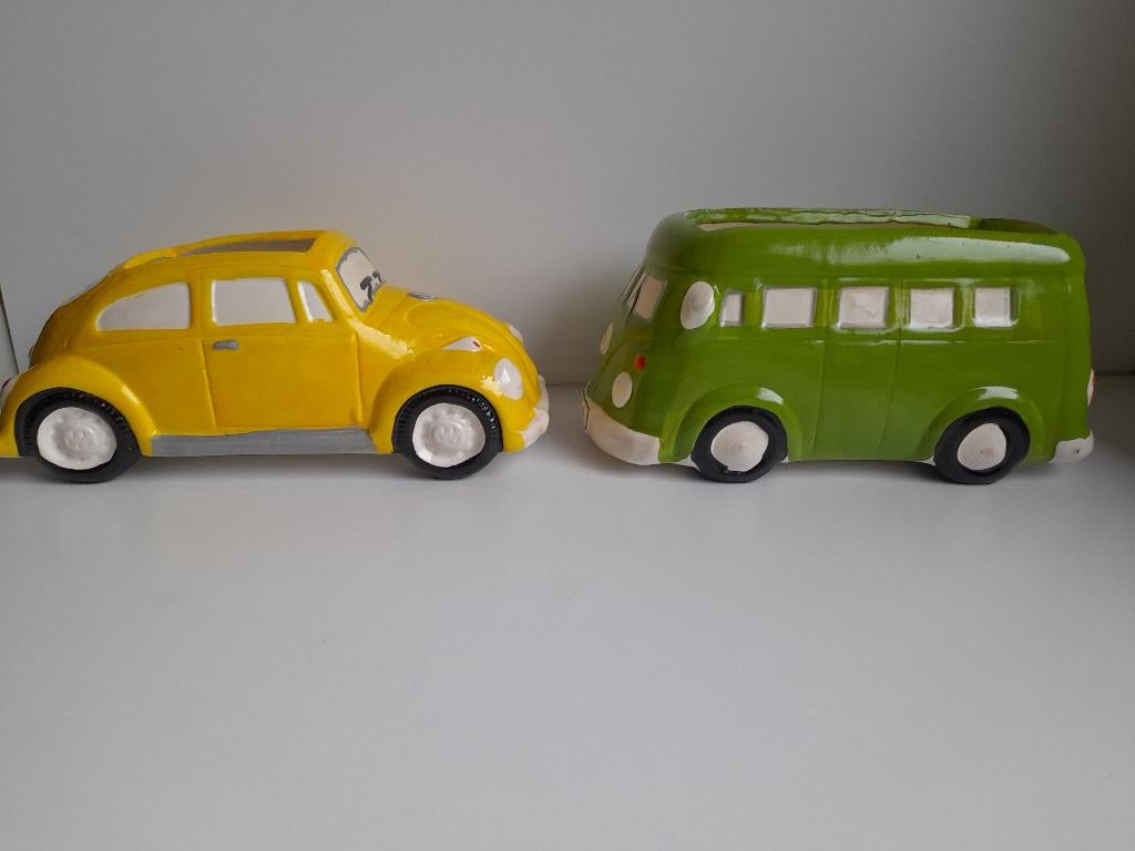 decoratie: 2 x Volkswagen, Ophalen of Verzenden
