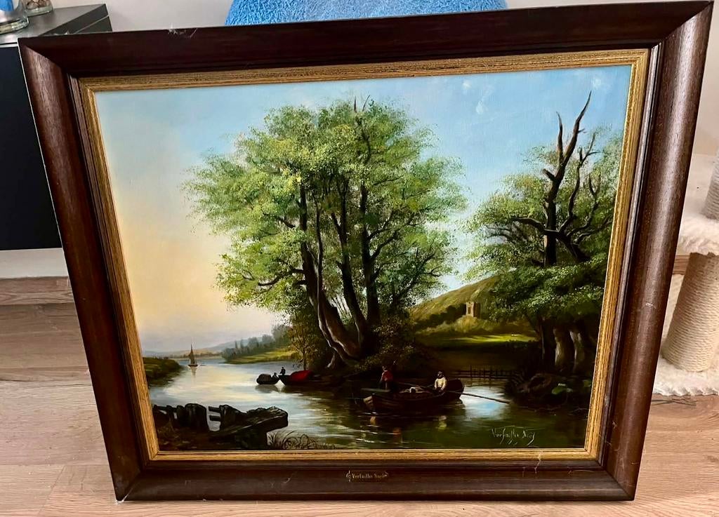 Paysage fluvial : Verfaillie Noel, Enlèvement