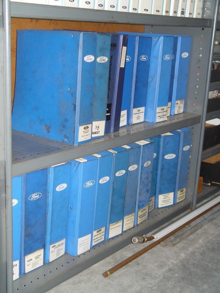 Werkplaatshandboeken Ford jaren '70 en '80, Auto diversen, Handleidingen en Instructieboekjes, Ophalen