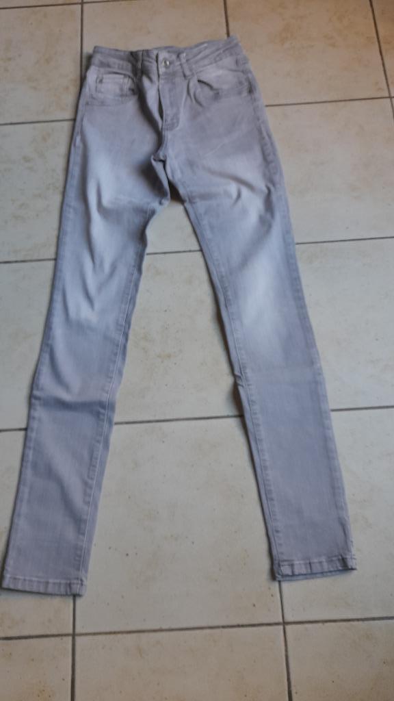grijs lange broek mt W;36/L:32, Broek, Gebruikt, Meisje, Parami