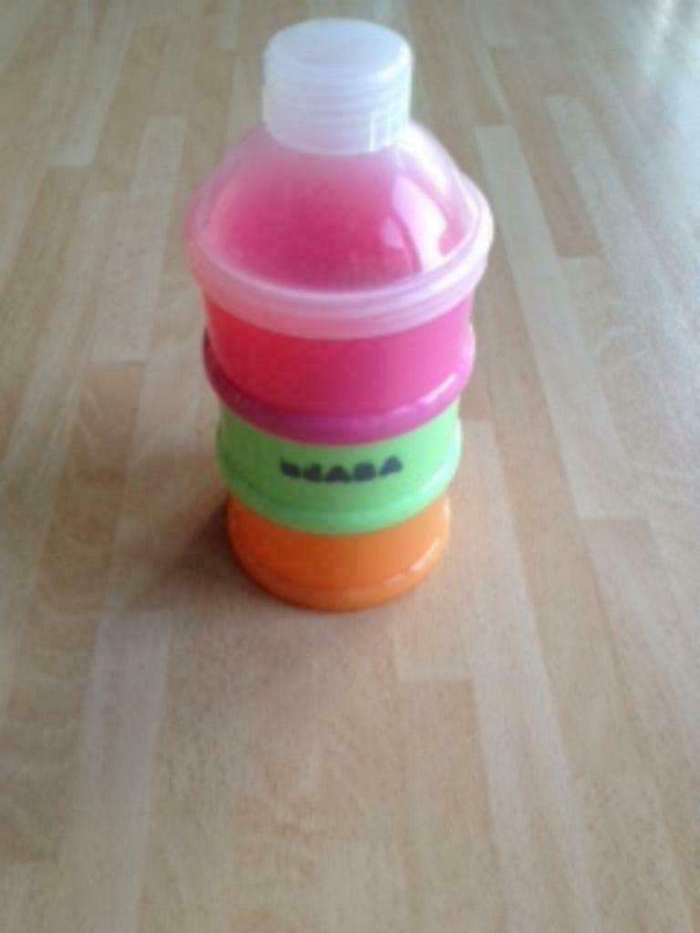 Melkpoeder verdeelpotjes Beaba, Kinderen en Baby's, Ophalen of Verzenden, Gebruikt