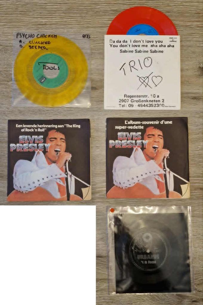 singles floppy gekleurde vinyl EP rare, Gebruikt, Overige genres, Ophalen of Verzenden, Overige typen