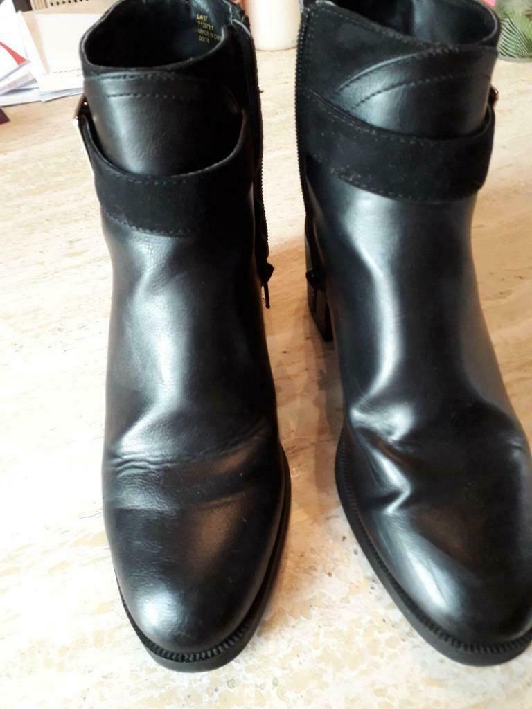 Chevilles noires pour femme RIVER ISLAND taille 37 (4), Enlèvement ou Envoi, River Island, Boots et Botinnes, Porté