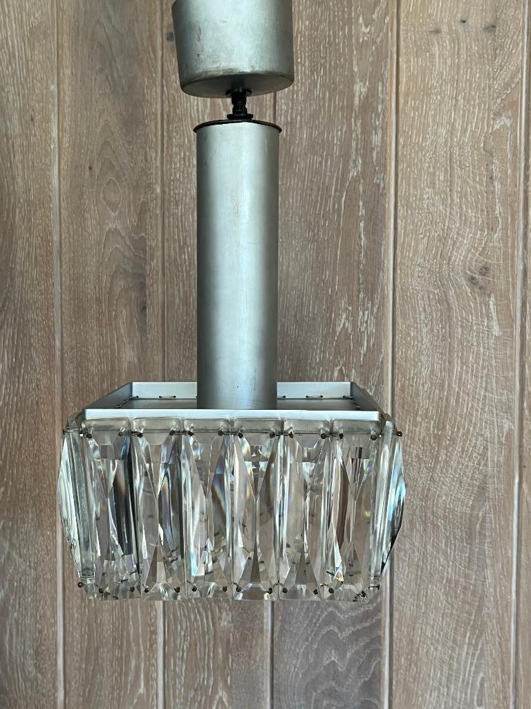 retro luster, Huis en Inrichting, Lampen | Hanglampen, Ophalen, Gebruikt