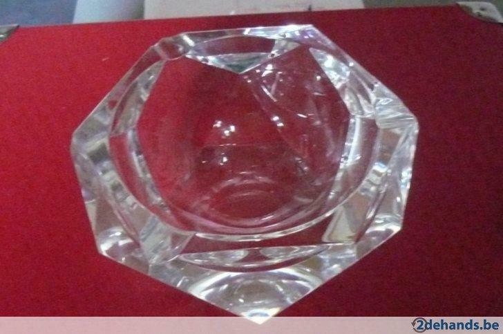 asbak "karel" val st lambert kristal, Collections, Neuf
