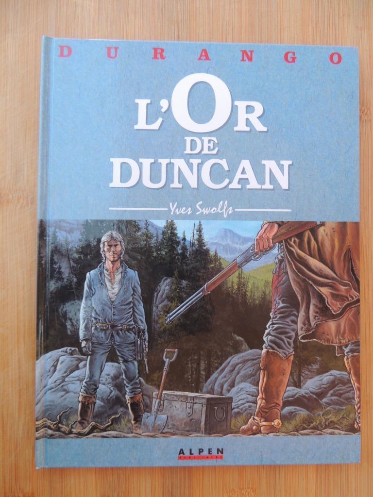 BD DURANGO N9 L'OR DE DUNCAN EO OU 2e TBE, Enlèvement ou Envoi, Une BD, Comme neuf, Yves Swolfs.