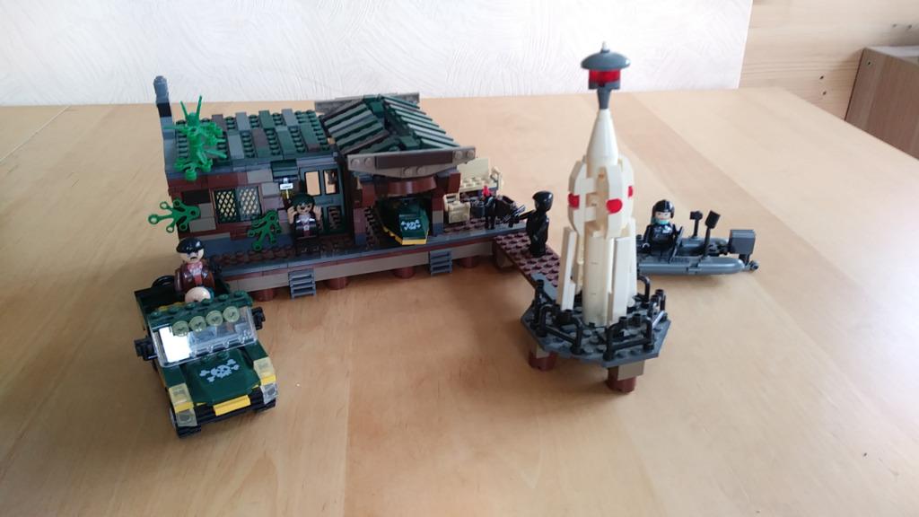 Cachette de bandits, Enlèvement, Comme neuf, Lego