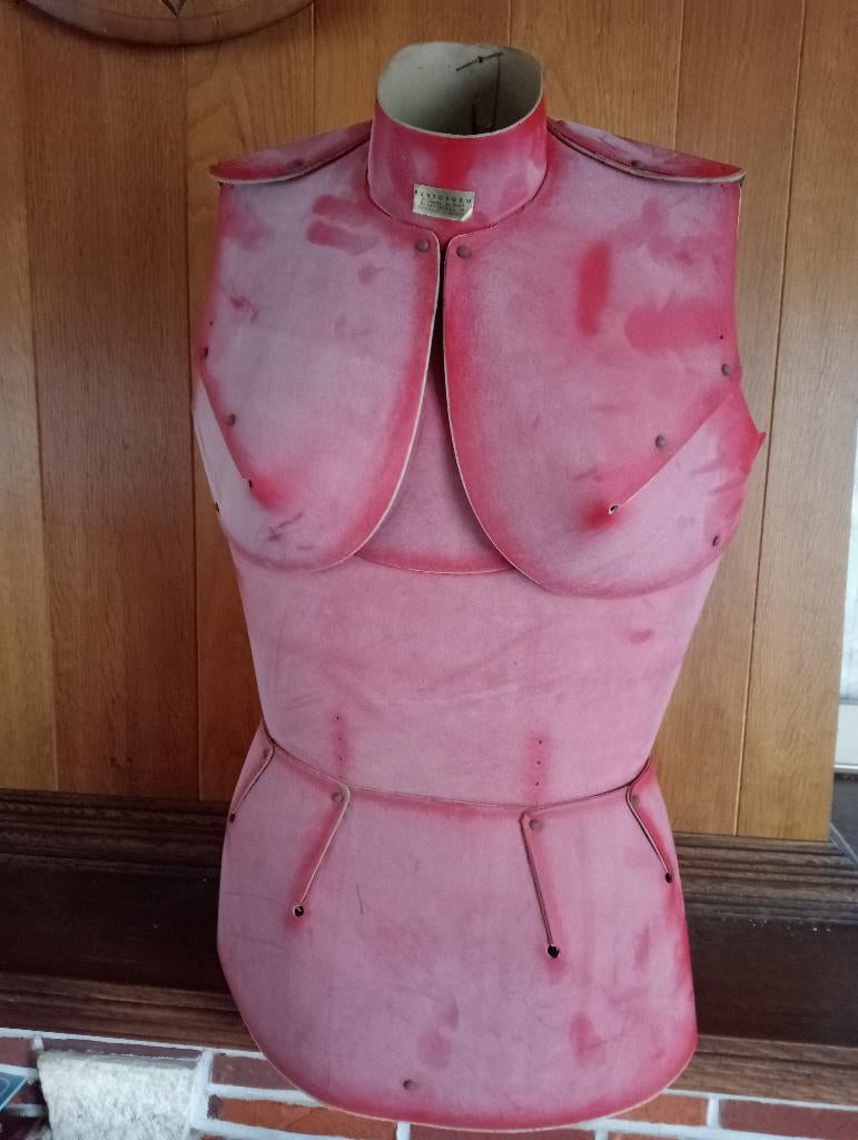 Buste de mannequin vintage pour couturières, Enlèvement