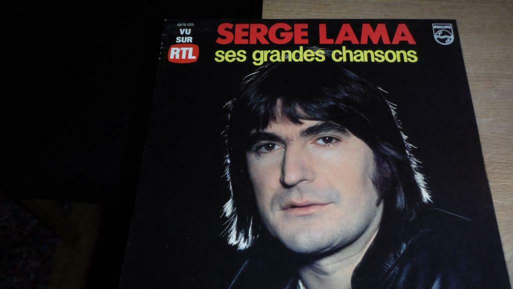 33 TOURS VINYLE SERGE LAMA, CD & DVD, Enlèvement ou Envoi, 12 pouces