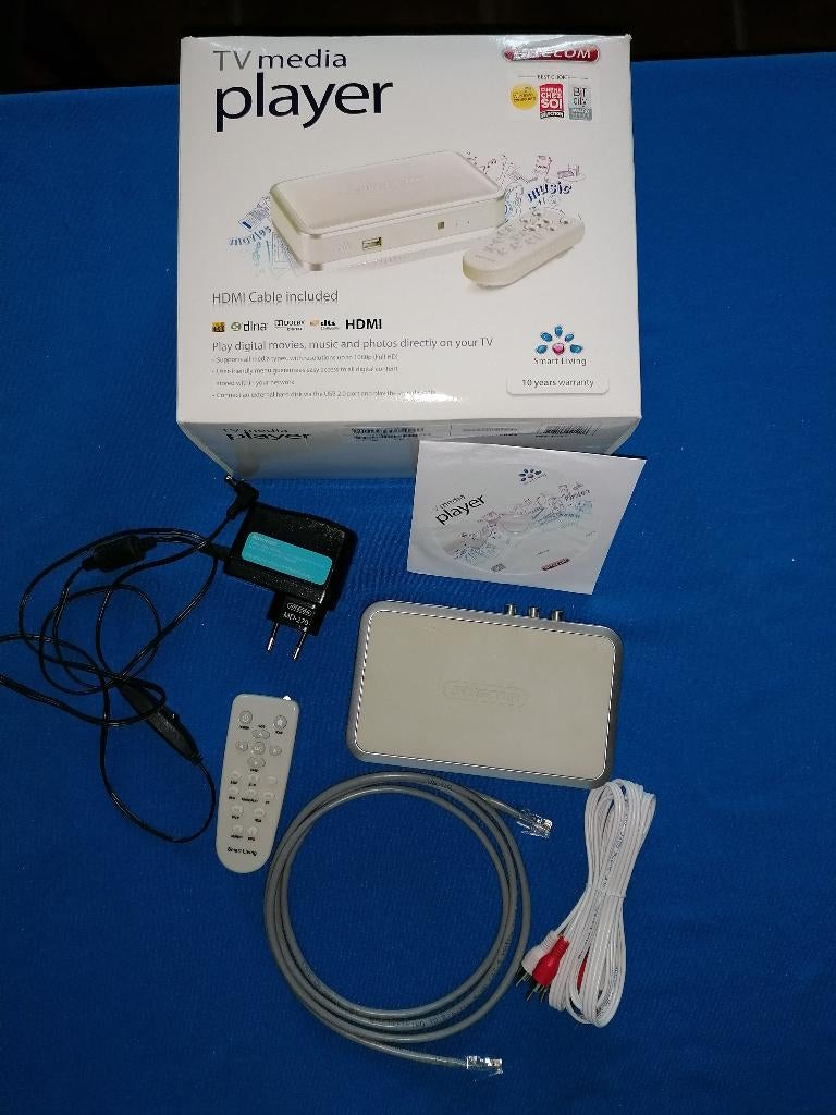 Sitecom TV Media Player - MD-270, Enlèvement ou Envoi, Utilisé, HDMI, Moins de 500 GB
