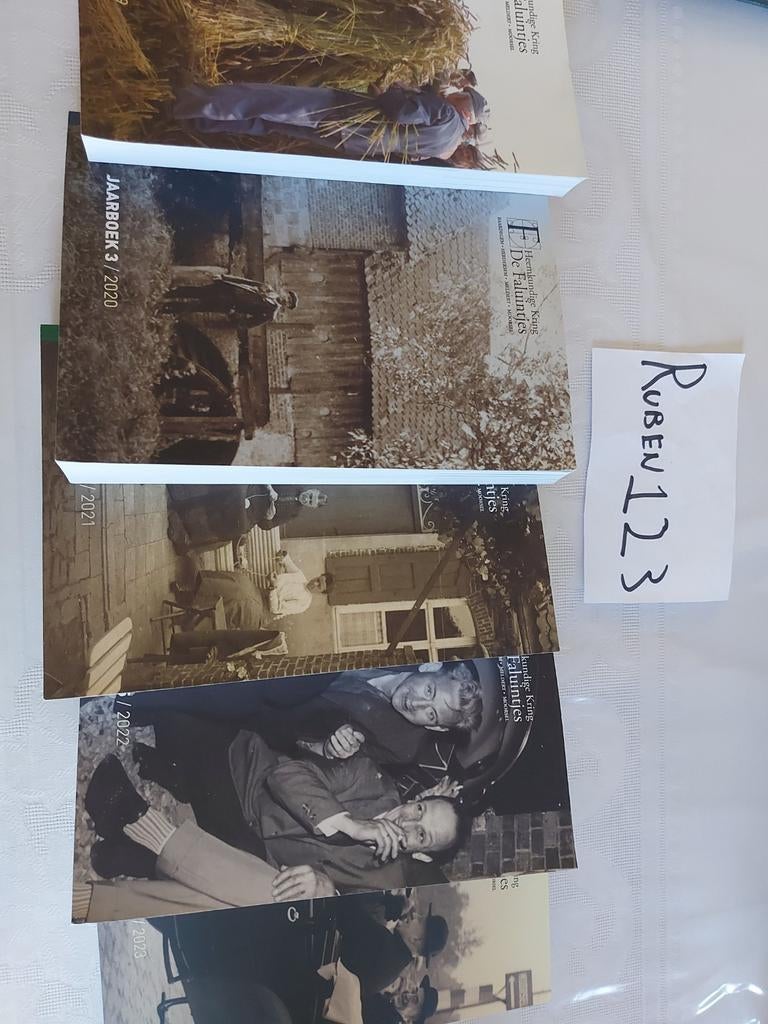 Jaarboeken Heemkundige Kring De Faluintjes Aalst, Ophalen of Verzenden, Nieuw