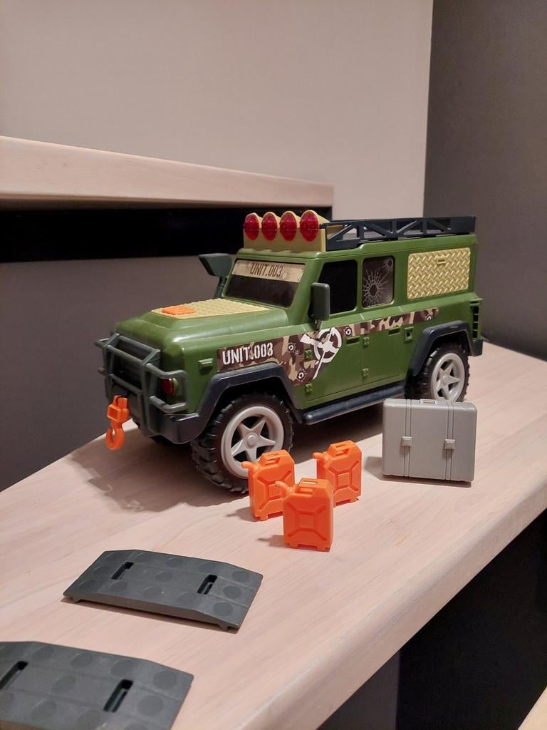 Dickie toys jeep ranger et accessoires, Enlèvement ou Envoi, Utilisé