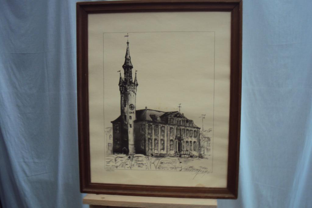 litho, Antiek en Kunst, Ophalen