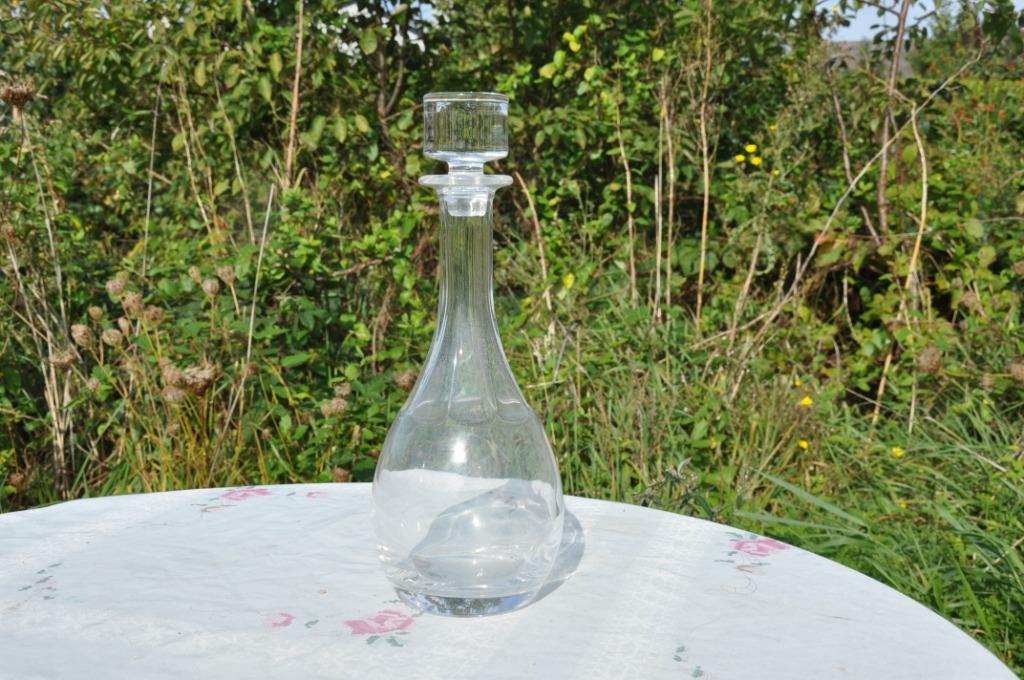 carafe bombée en cristal avec facettes, Enlèvement ou Envoi
