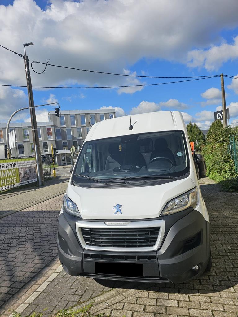Peugeot Boxer 2.2 BleuHDi L2H2 2020 157000 motorprobleem, Auto's, Euro 6, Wit, Overige carrosserie, 103 kW