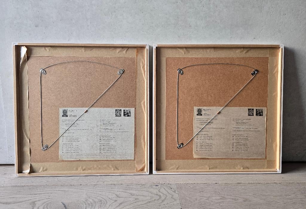 Twee litho's van Eric Vandamme, Antiek en Kunst, Ophalen