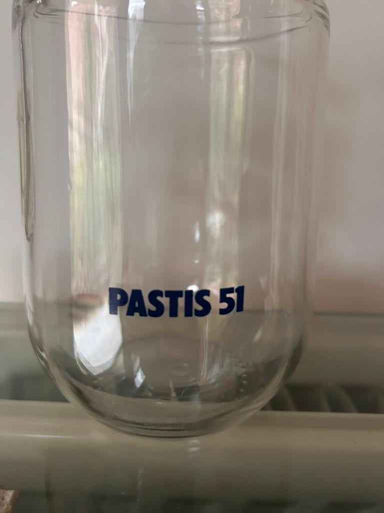 Kan Pastis 51 H18cm, Verzamelen, Glas en Drinkglazen, Ophalen, Nieuw, Overige typen