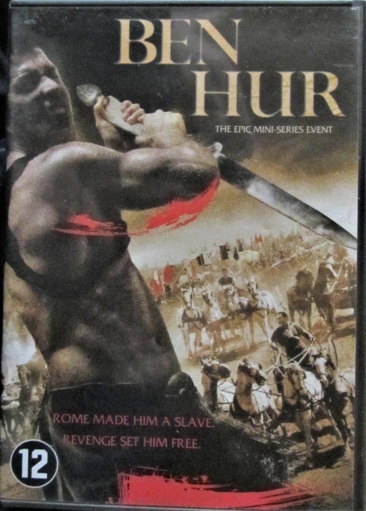 DVD ACTIE/GESCHIEDENIS- BEN HUR, Alle leeftijden, Ophalen of Verzenden, Zo goed als nieuw, Overige genres