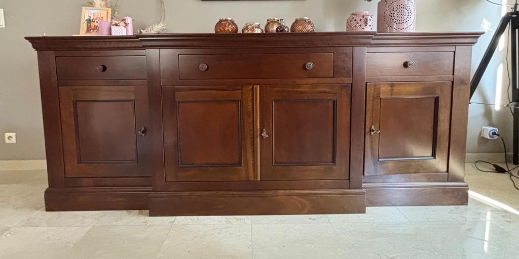 Prachtige dressoir in kersenhout van merk Grange, Huis en Inrichting, Kasten | Dressoirs, Ophalen, Gebruikt, Kersenhout