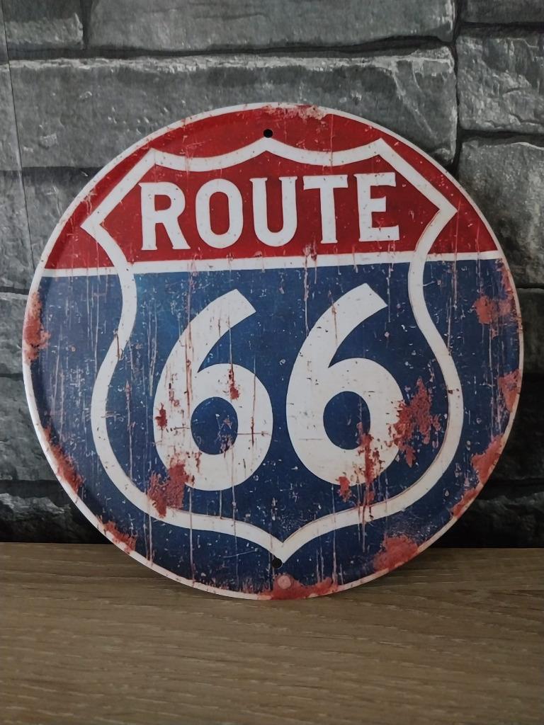 plaque métal de décoration ROUTE 66, Enlèvement ou Envoi, Neuf