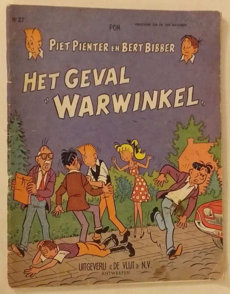 Piet Pienter & Bert Bibber 27: Het geval Warwinkel - 1stedr., Ophalen of Verzenden, Pom.