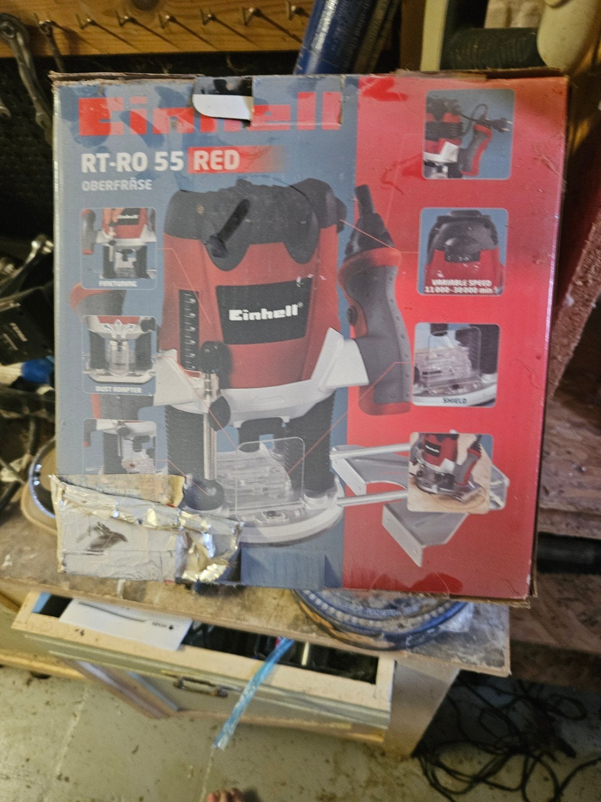 einhell bovenfrees, Doe-het-zelf en Bouw, Ophalen, Bovenfrees