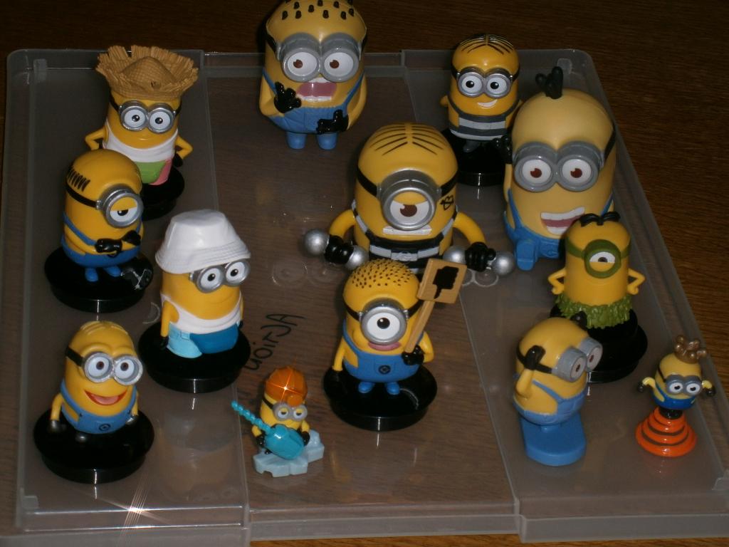 Minions, Kinderen en Baby's, Speelgoed | Knuffels en Pluche, Ophalen of Verzenden, Zo goed als nieuw