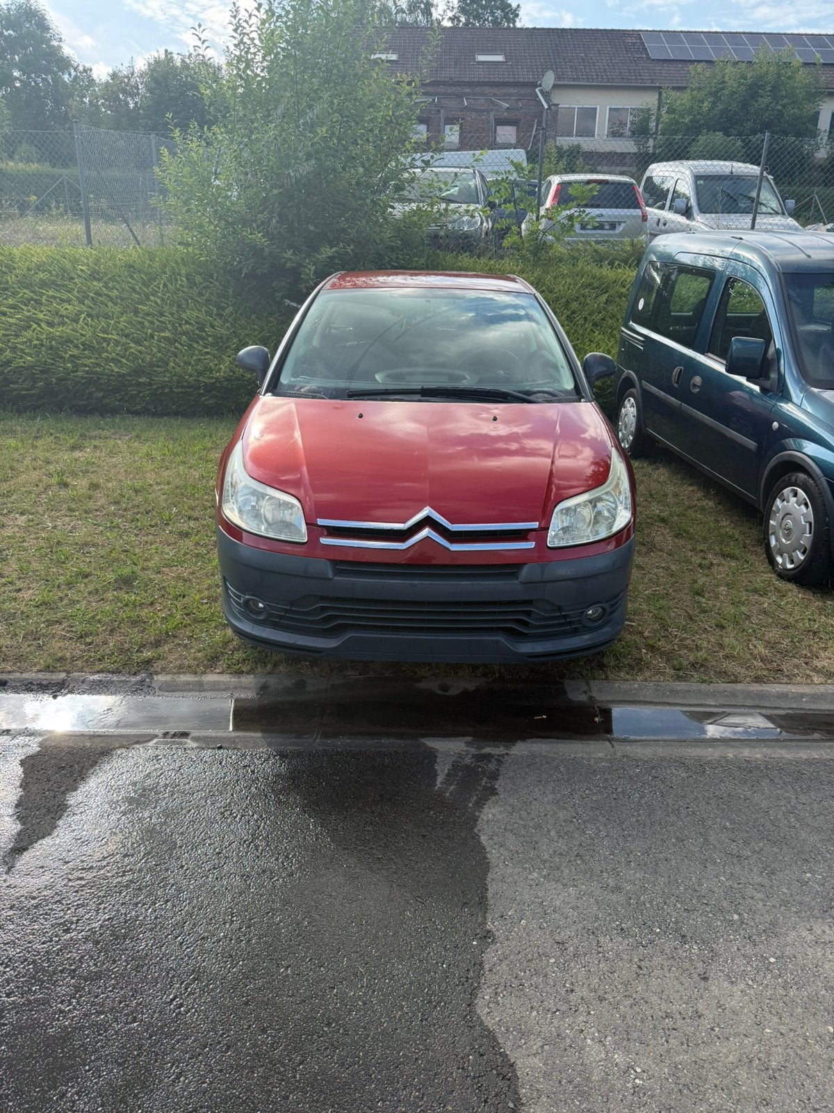 C4 diesel 135000, Rouge, Entreprise, Boîte manuelle, Climatisation automatique