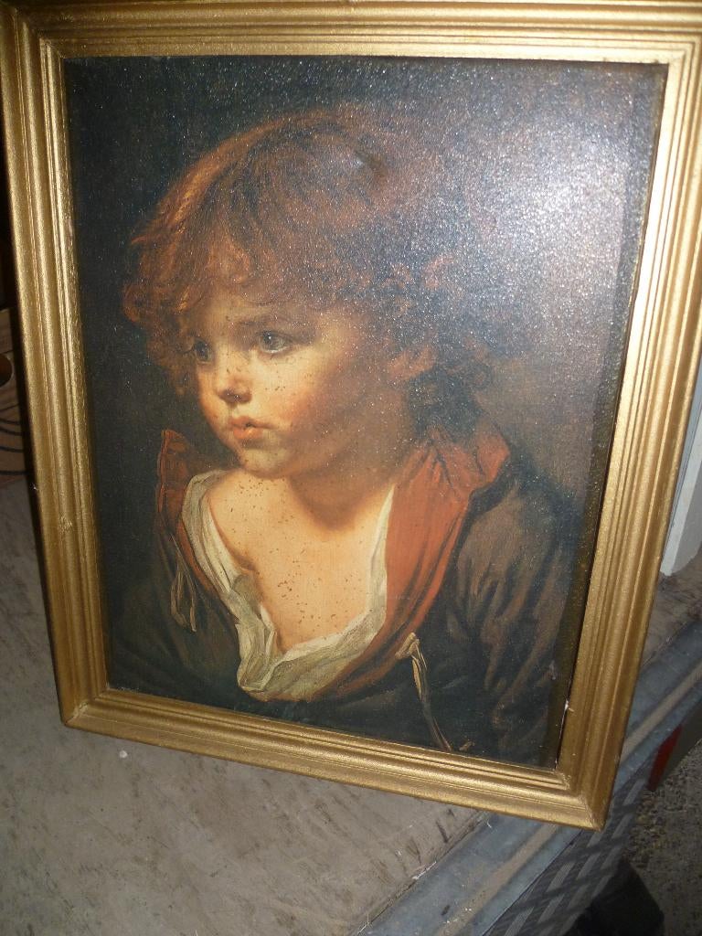 SCHILDERIJ OP DOEK, Enlèvement