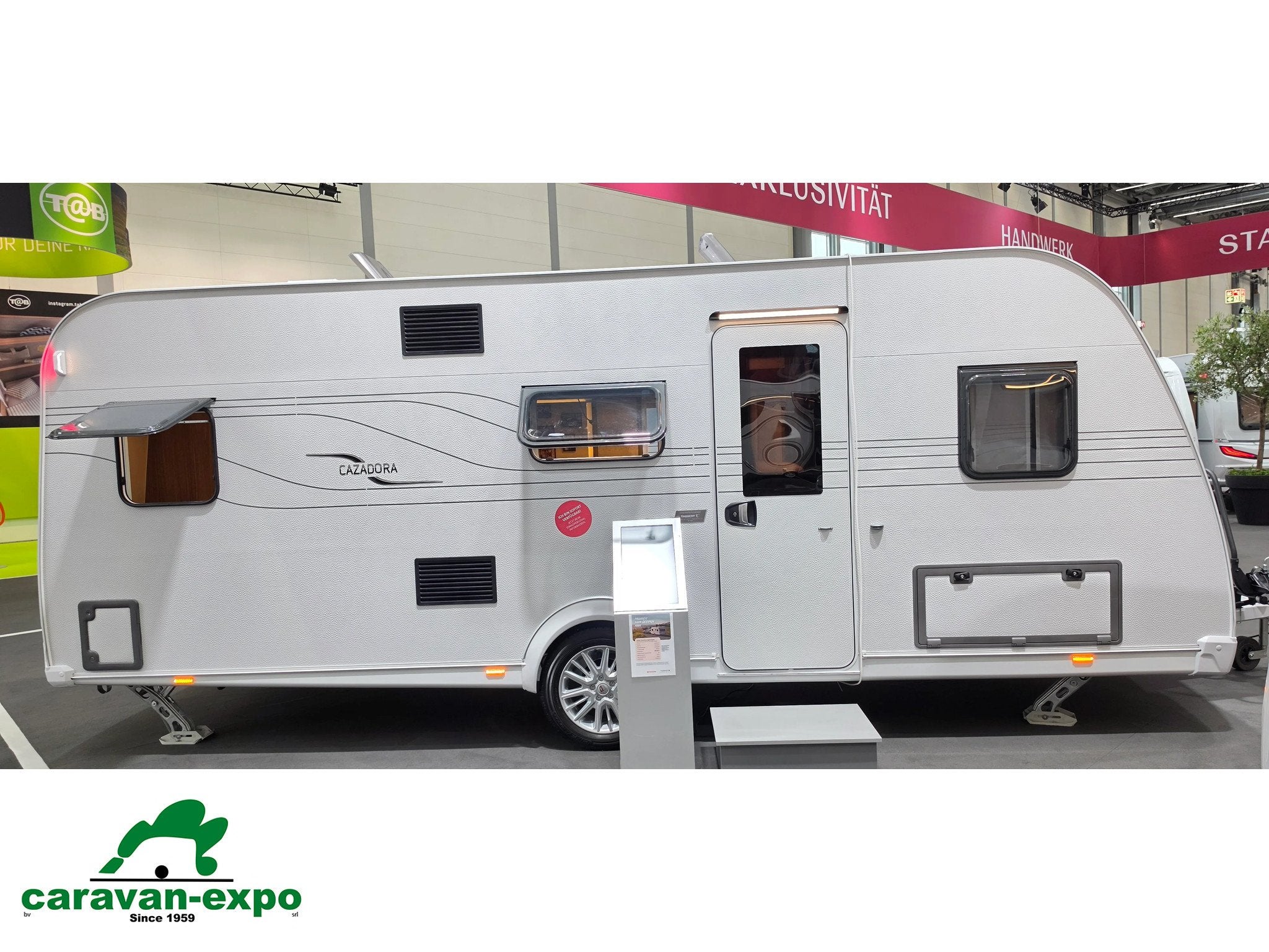 TABBERT CAZADORA 550 DMK 2,5 (2027), Caravanes & Camping, Entreprise, Tabbert, Jusqu'à 6, 5 à 6 mètres