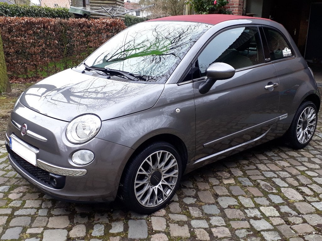 Fiat 500C Lounge | 0.9 Twin Air | 122.000 km.| 1st eig, Autos, Achat, 63 kW, Cabriolet, Boîte manuelle