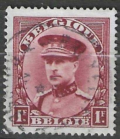 Belgique 1931 - Yvert/OBP 317 - Albert Ier avec épi -  (ST), Envoi, Affranchi, Oblitéré, Maison royale