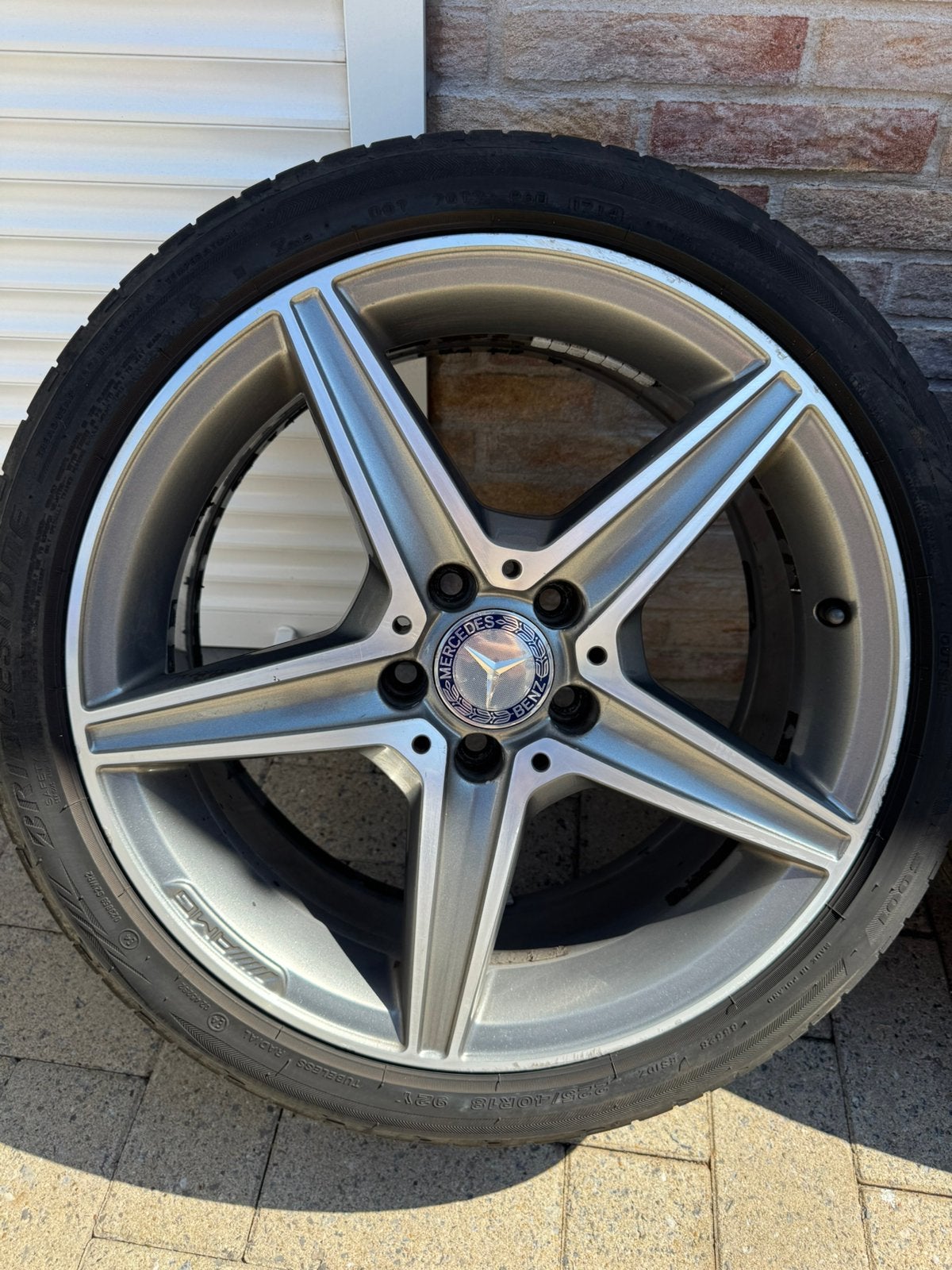 /AMG 18" originele velgen/velgen (A/B/C/CLA/E-klasse), Auto-onderdelen, Ophalen, Velg(en)