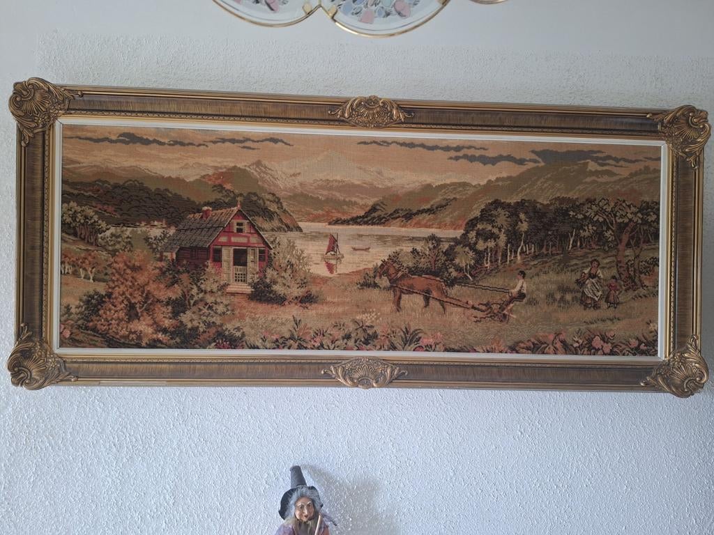 Wandtapijt met kader, Huis en Inrichting, Ophalen