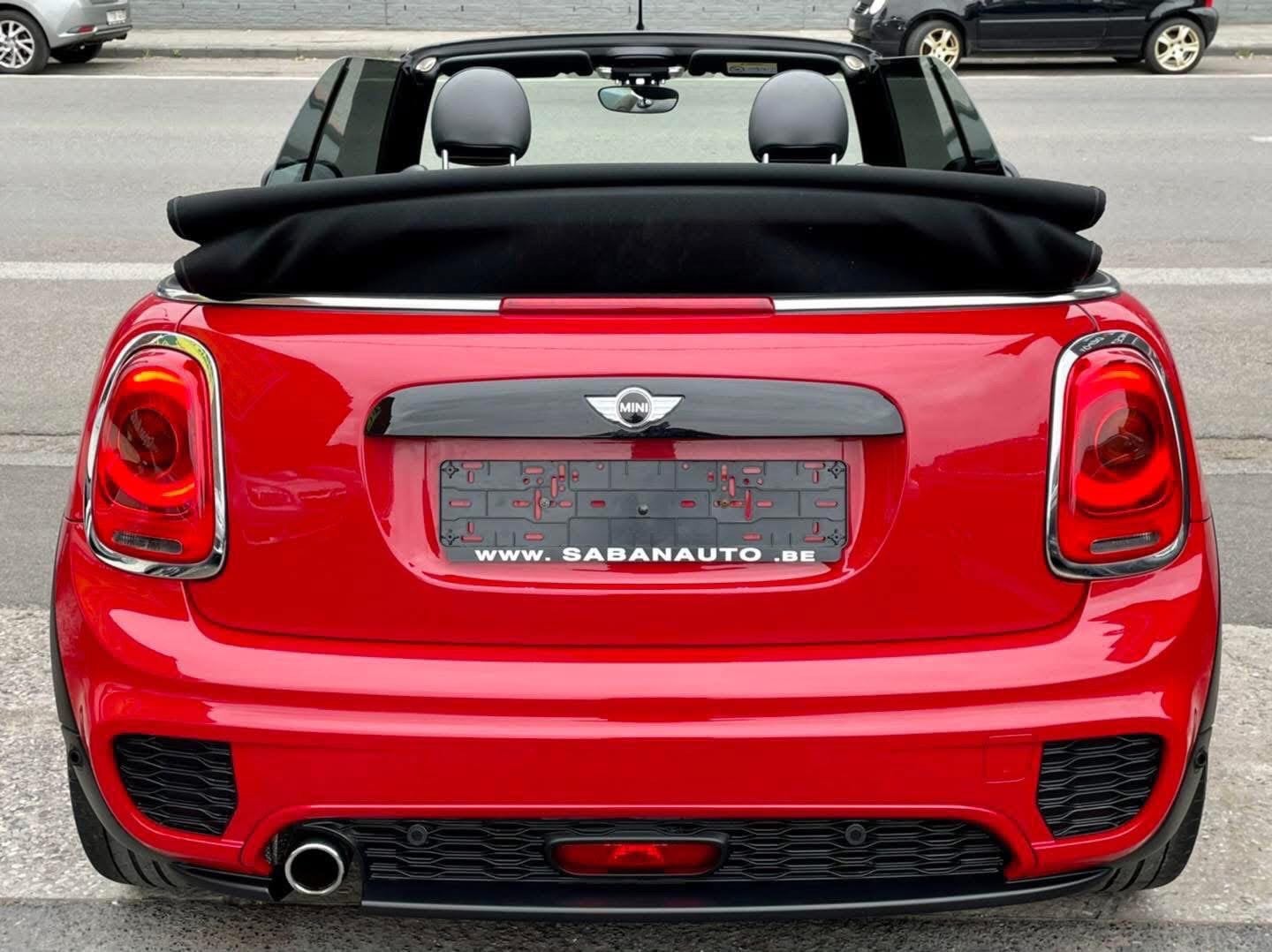 Mini Cooper D Cabriolet Jhon Works EURO 6 B 2017, Rouge, Achat, Euro 6, Entreprise