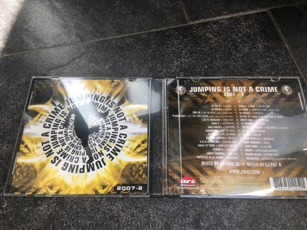 2 CD's  Jumping is Not a crime 2007-2, Ophalen of Verzenden
