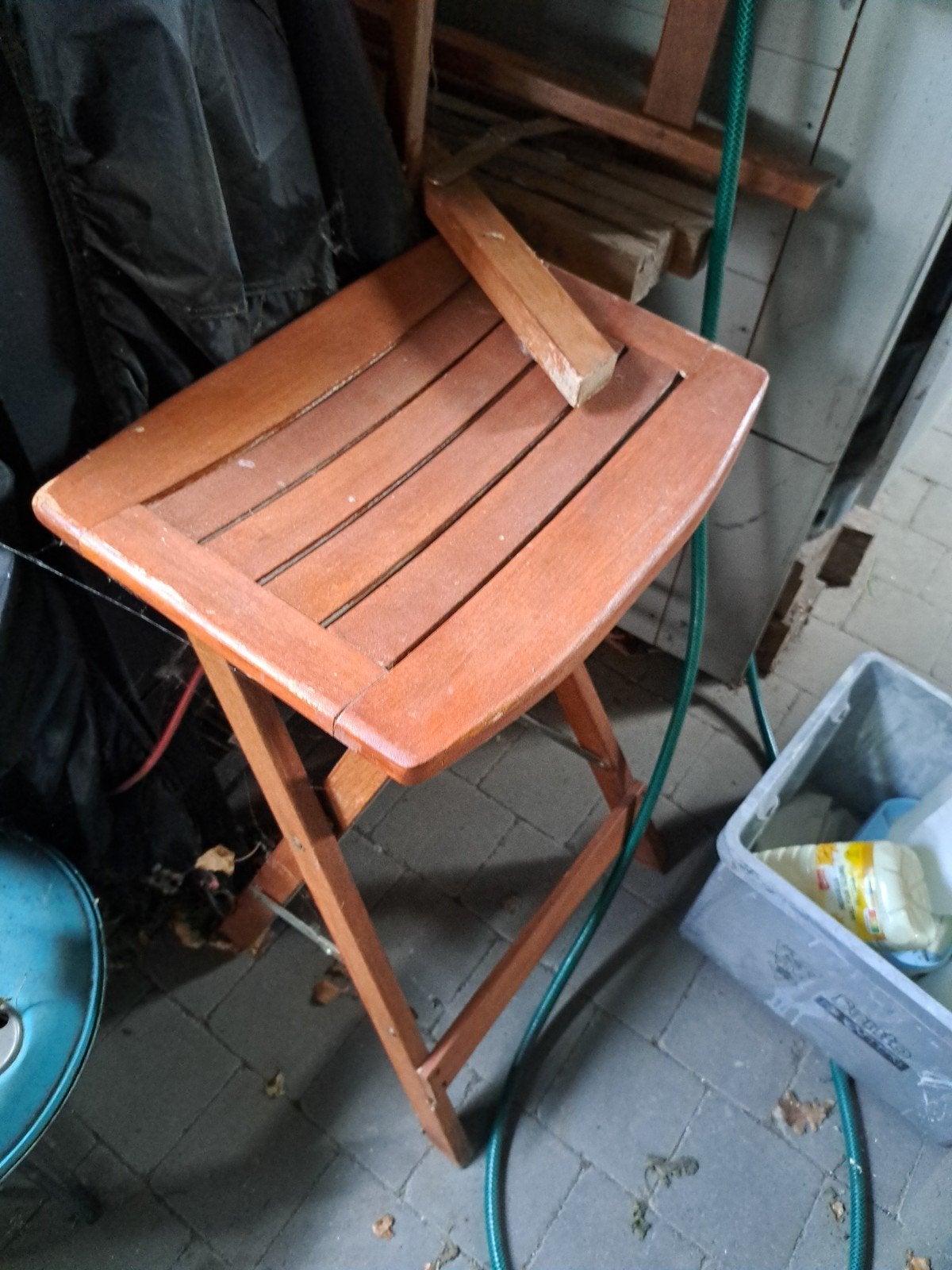 gratis krukken, Ophalen, Gebruikt, Hout