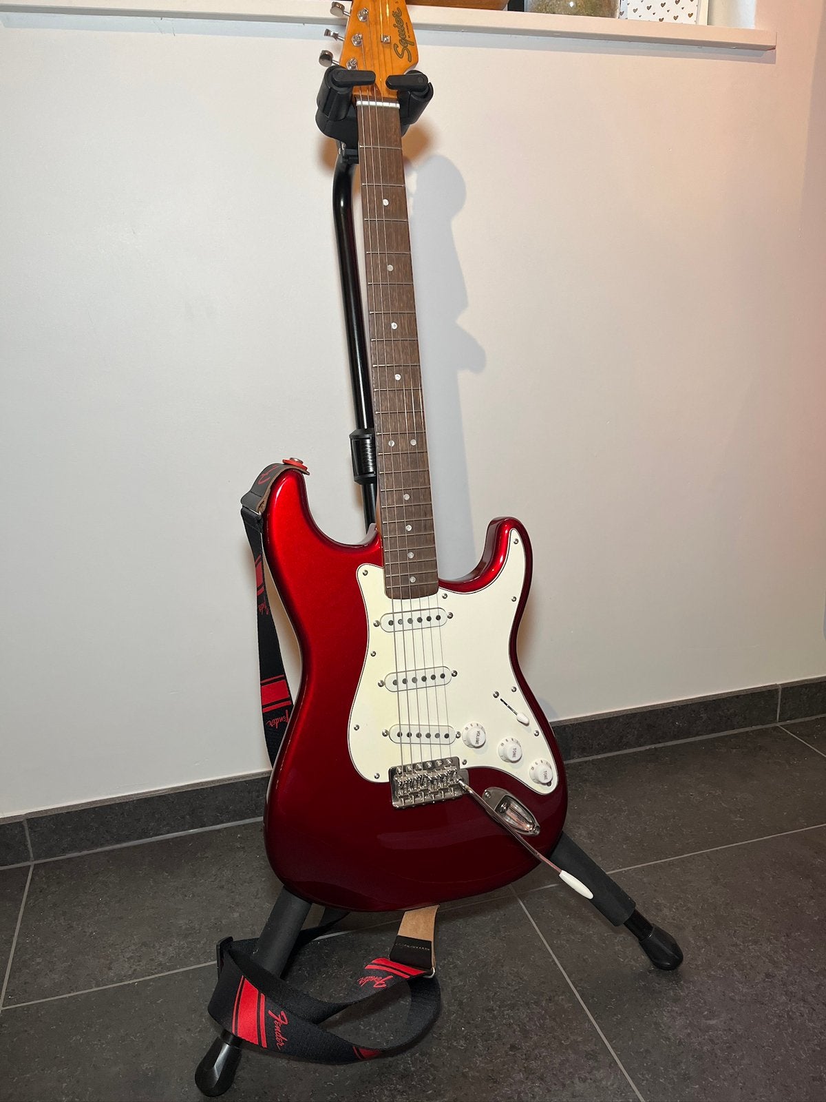 Squier CV 60s Strat CAR, Enlèvement, Comme neuf, Solid body, Fender