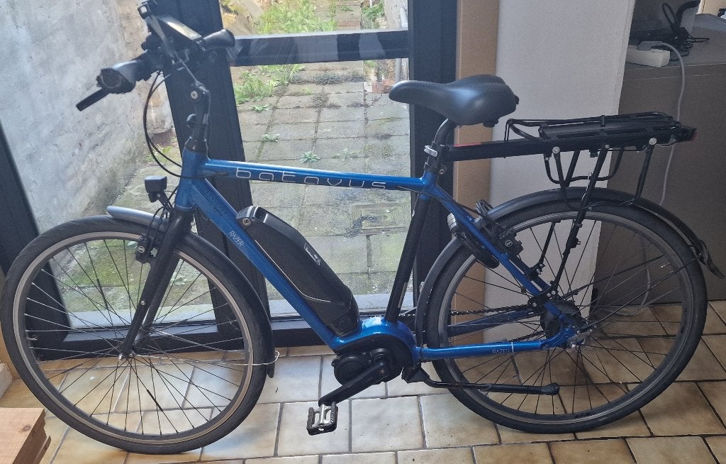 Batavus razer electric bike, Ophalen, Gebruikt, Batavus, 50 km per accu of meer