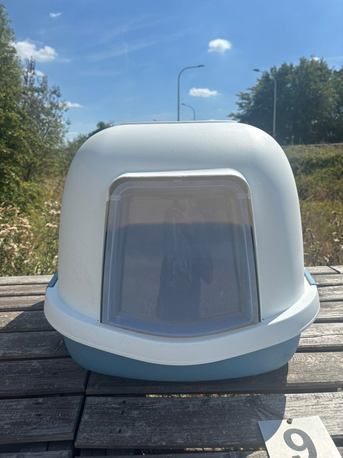 Litière, Dieren en Toebehoren, Kattenbakken, Ophalen, Zo goed als nieuw