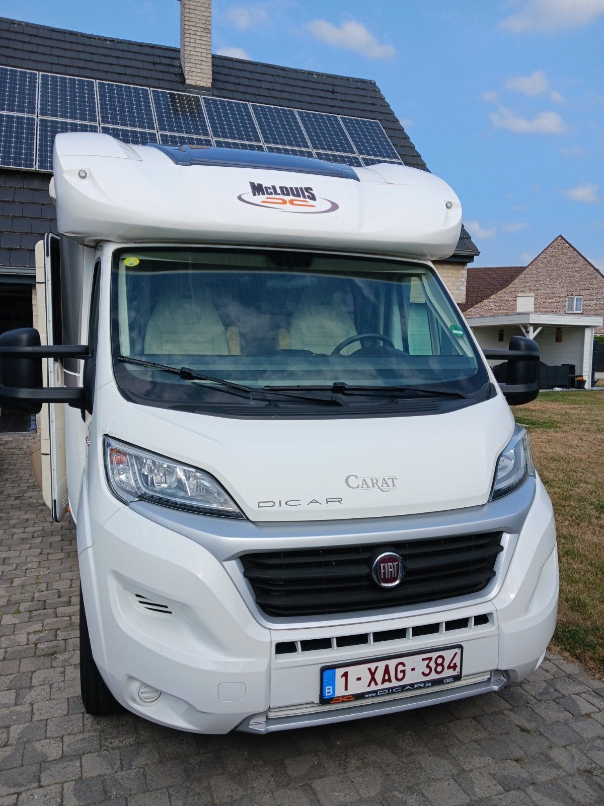 MC Louis carrat 473, Caravans en Kamperen, Mobilhomes, Standaard zit, Fiat, 7 tot 12 maanden geleden, Bestuurdersdeur