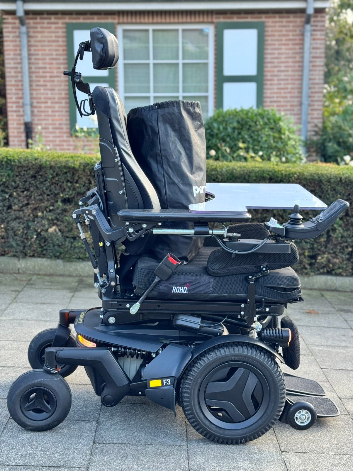 Permobil F3 Electrische rolstoel met alle mogelijkheden, Diversen, Rolstoelen, Ophalen of Verzenden, Inklapbaar, Zo goed als nieuw
