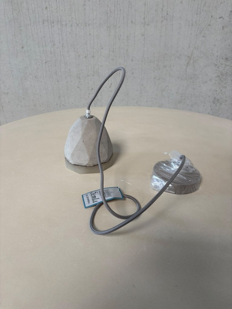 40X lampes suspendues en béton et silicone SIMLA NEW, Neuf, Enlèvement ou Envoi, Bohemian, E14 (petit)