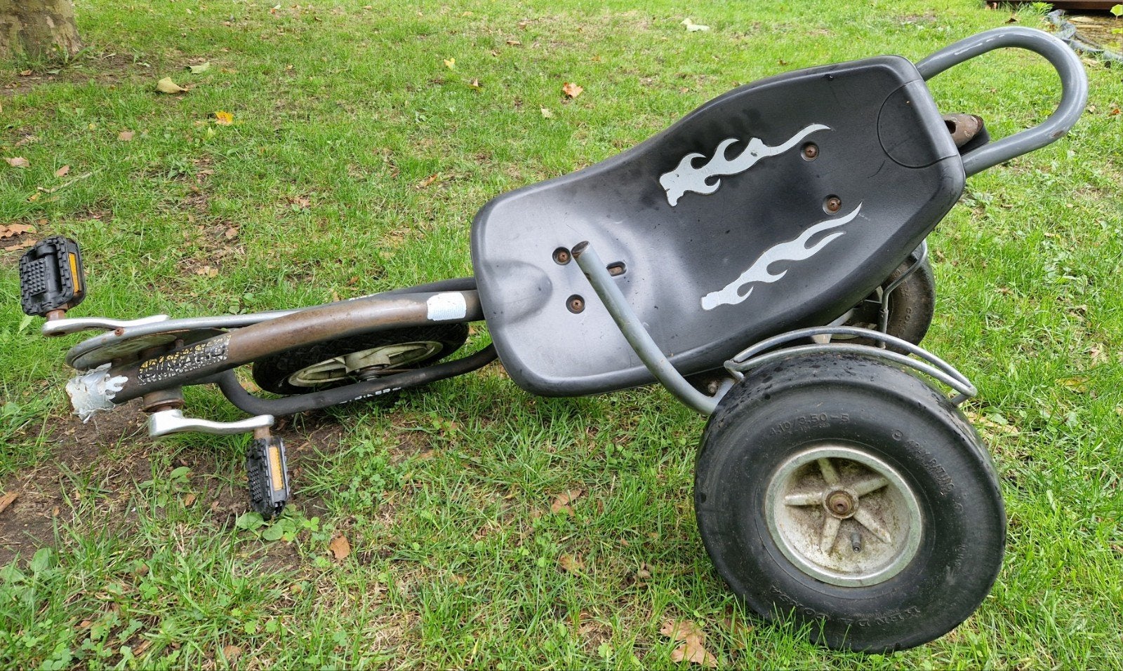 Gocart driewieler, Ophalen, Gebruikt